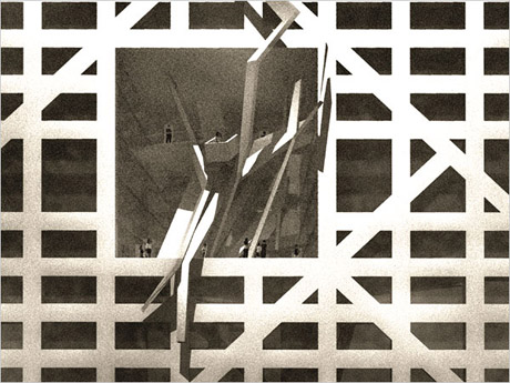 Lebbeus Woods - Light Pavilion